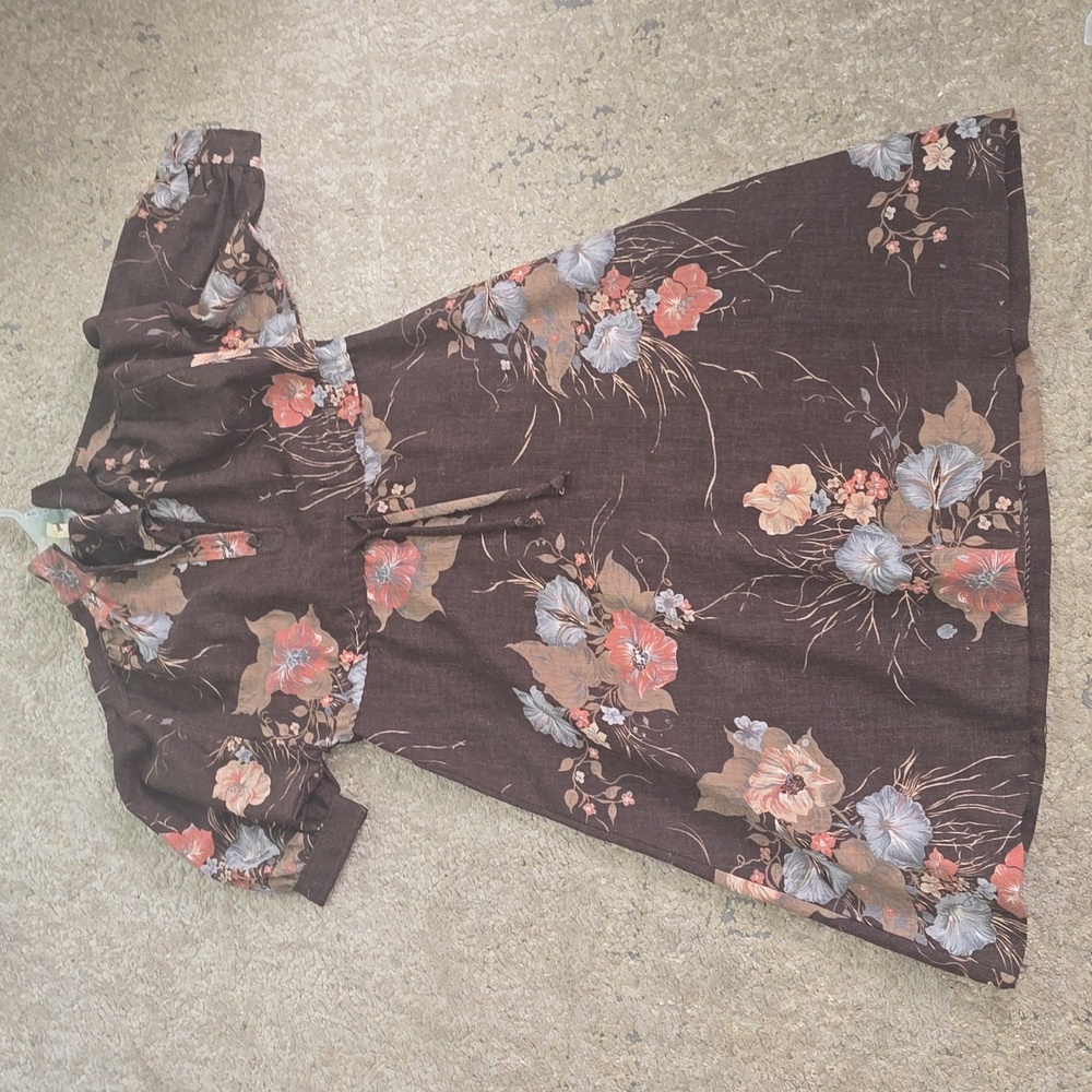 Vintage floral dress